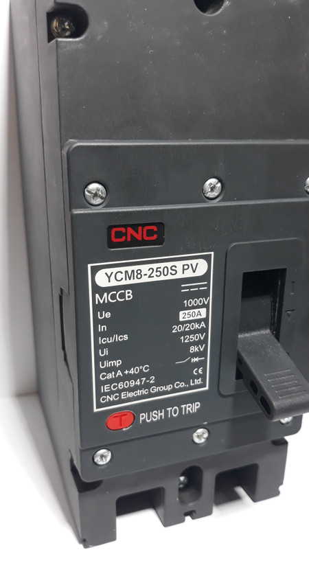کلید فیوز 1000 ولت 250 آمپر DCبرند CNC