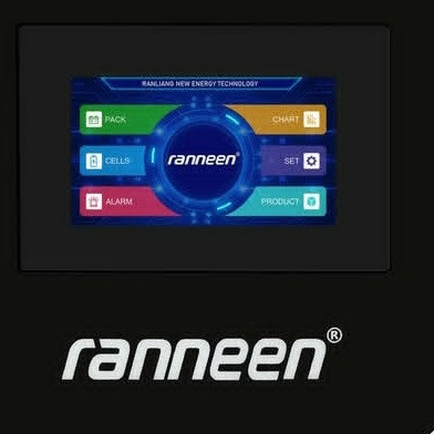 باطری لیتیومی 5 کیلو وات چرخدار دارای صفحه ال سی دی تاچ برند ranneen