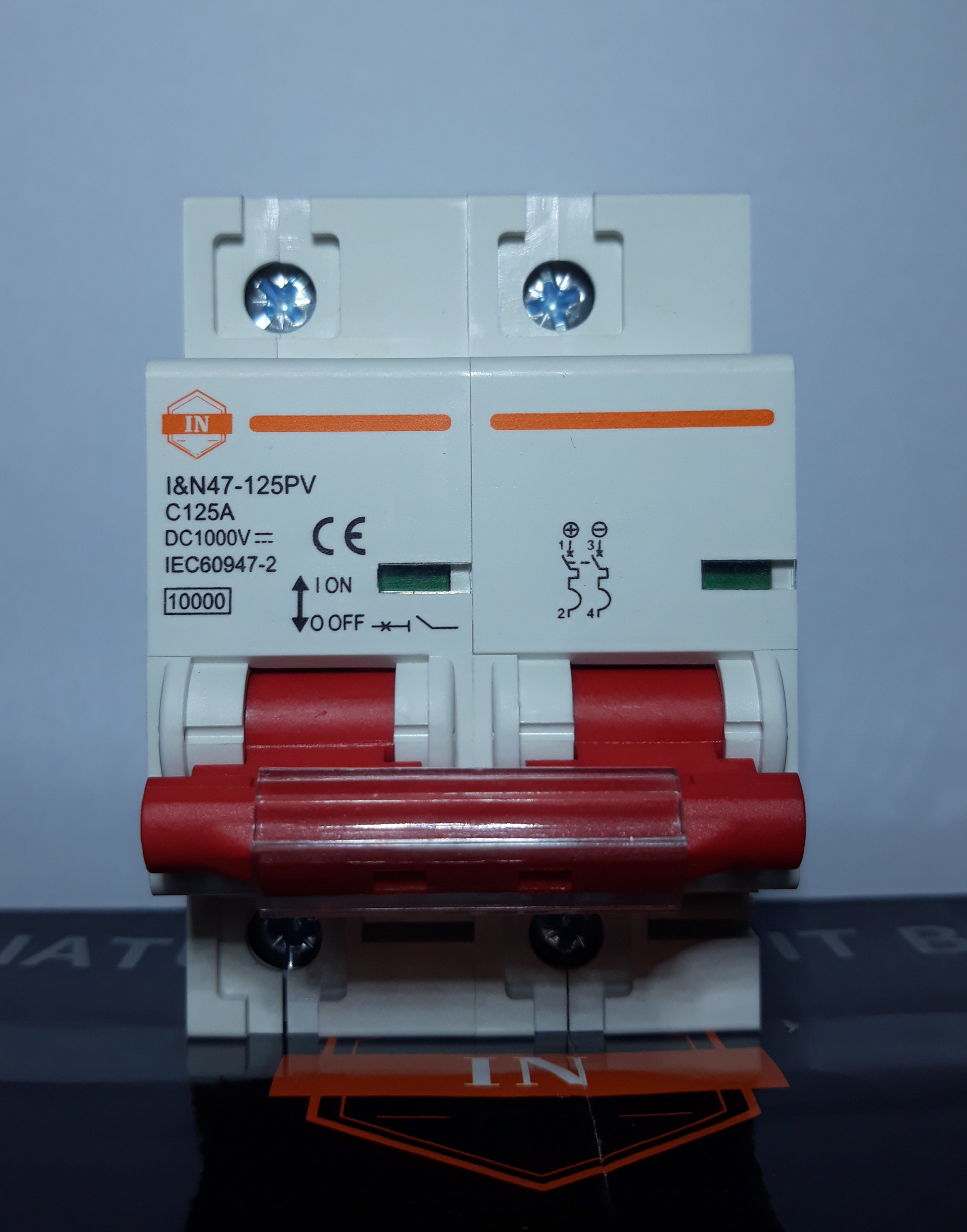 فیوز مینیاتوری DC 125 A برند I&N
